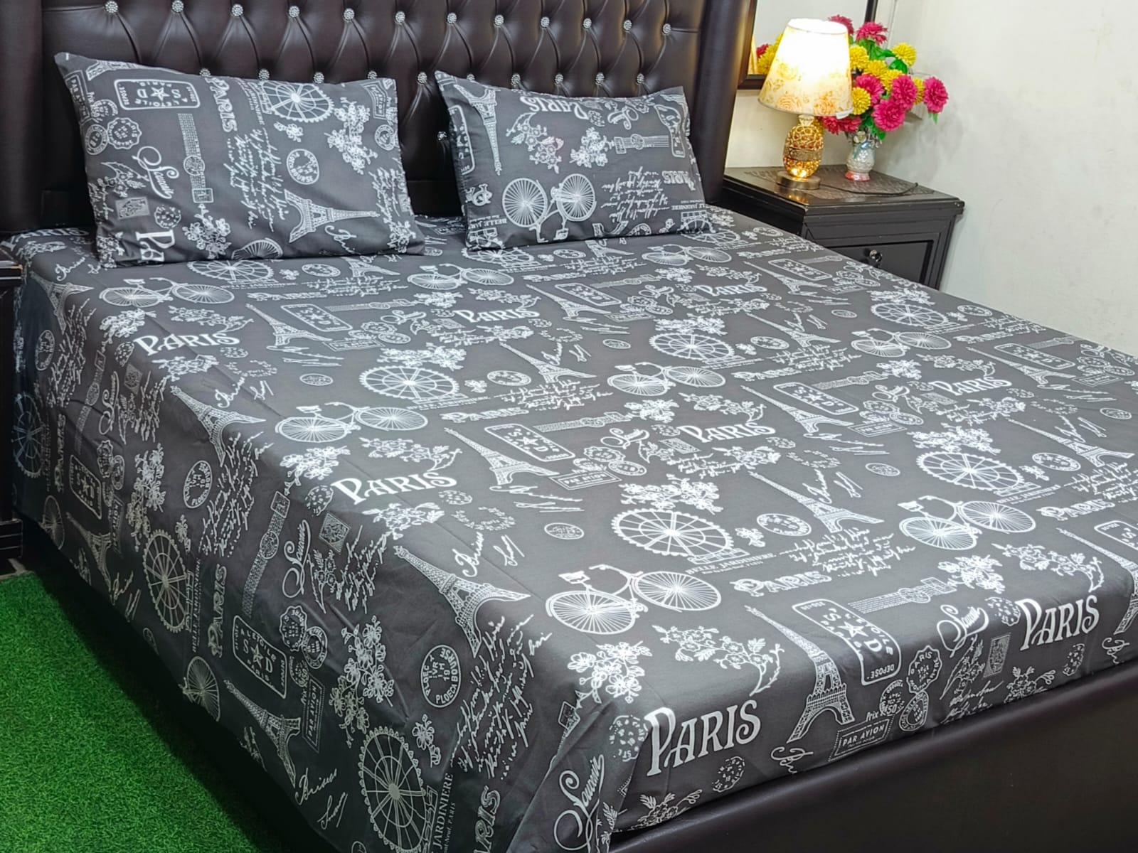 Pure Cotton King Size Bedsheets