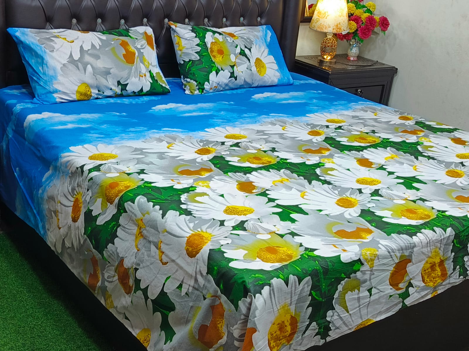 Pure Cotton King Size Bedsheets