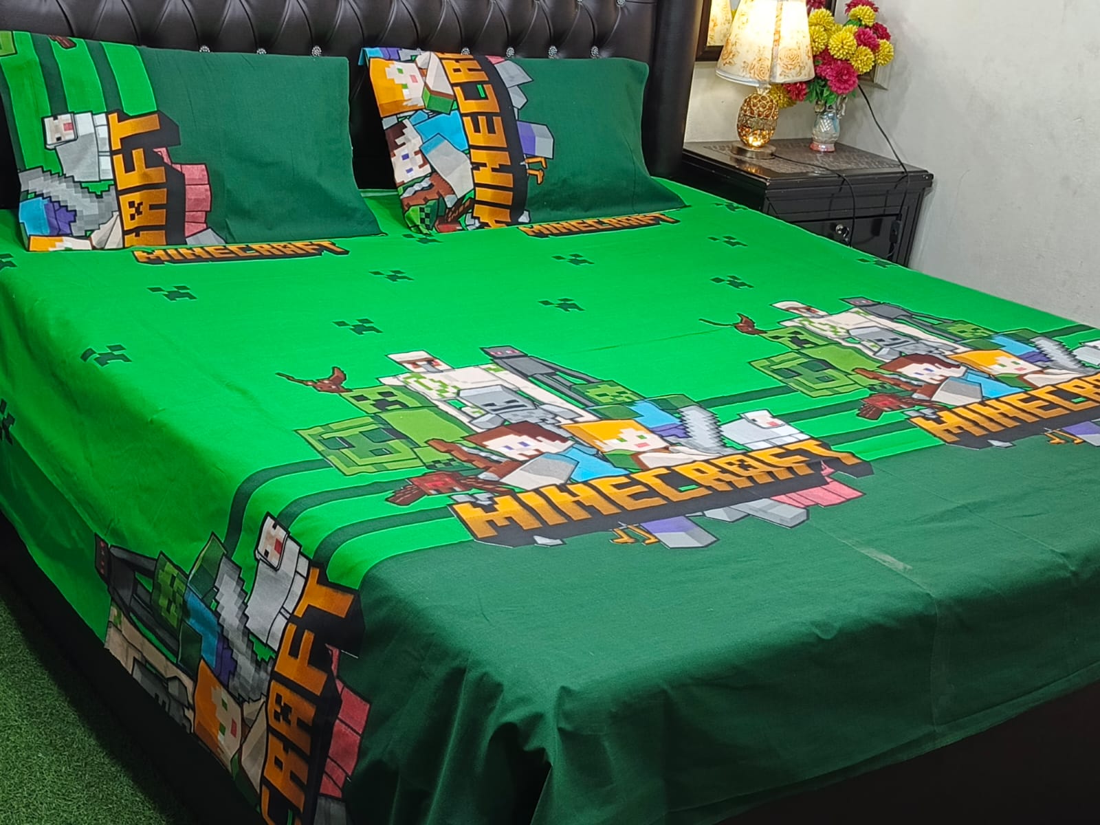 Pure Cotton King Size Bedsheets