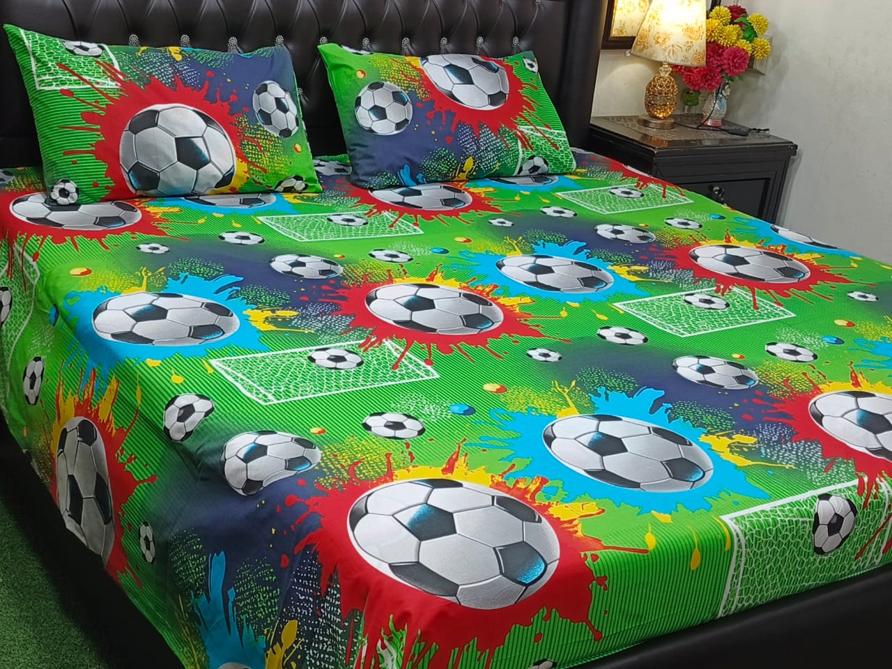 Pure Cotton King Size Bedsheets