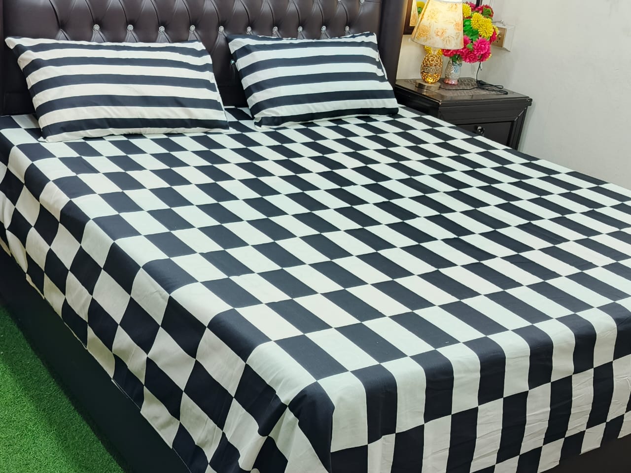 Pure Cotton King Size Bedsheets