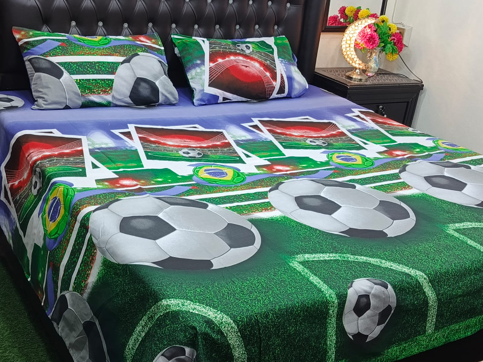 Pure Cotton King Size Bedsheets