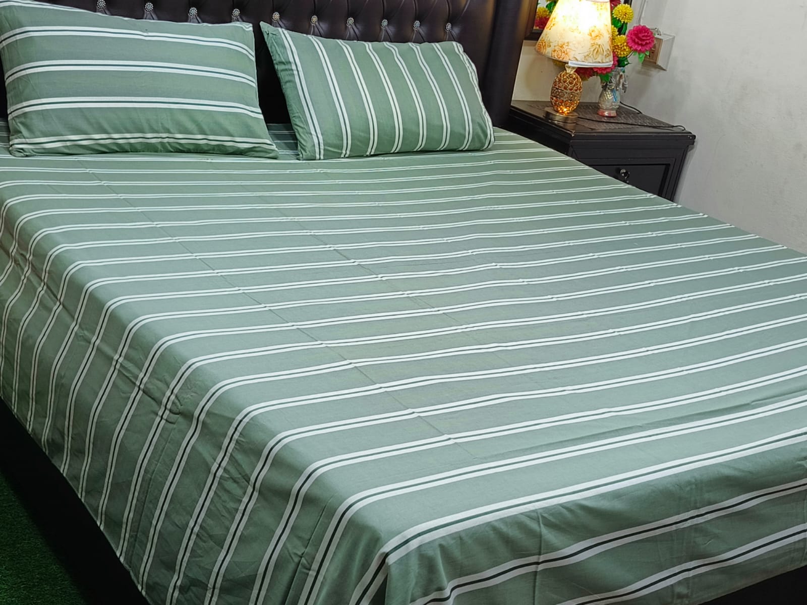 Pure Cotton King Size Bedsheets