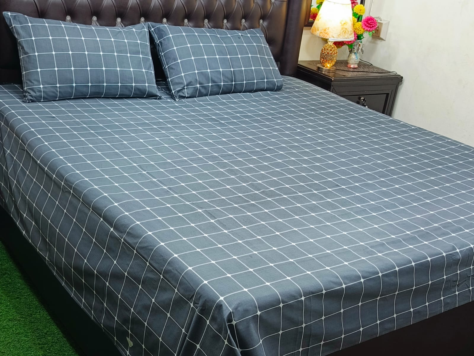 Pure Cotton King Size Bedsheets