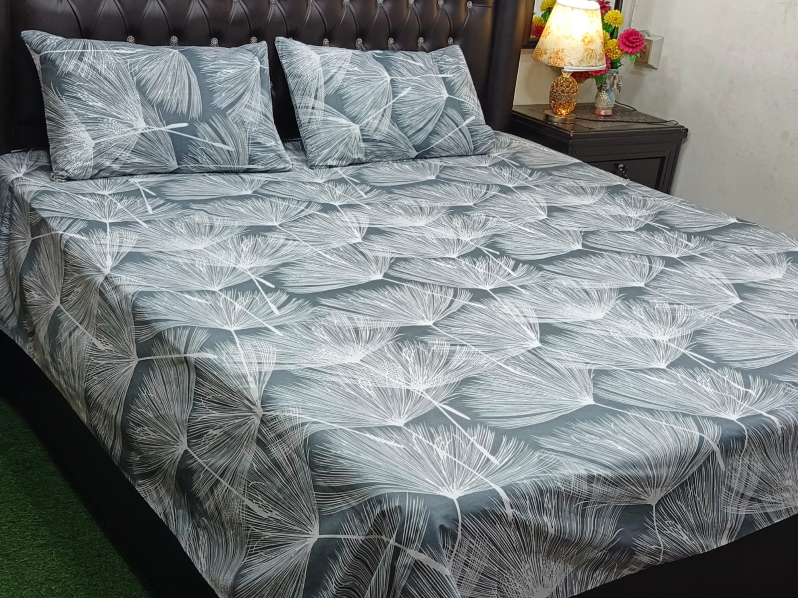 Pure Cotton King Size Bedsheets